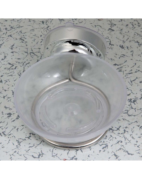 Stainless Steel Strong Vacuum Suction Cup Bathroom Soap Shelf Dish Holde