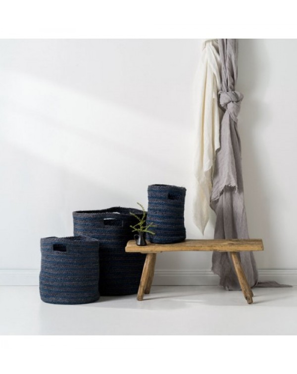 Jindi Indigo Storage Basket