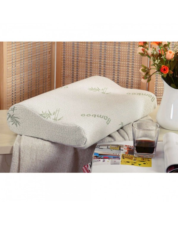 Comfort Orthopedic Bamboo Fiber Sleeping Pillow Memory Foam Pillows