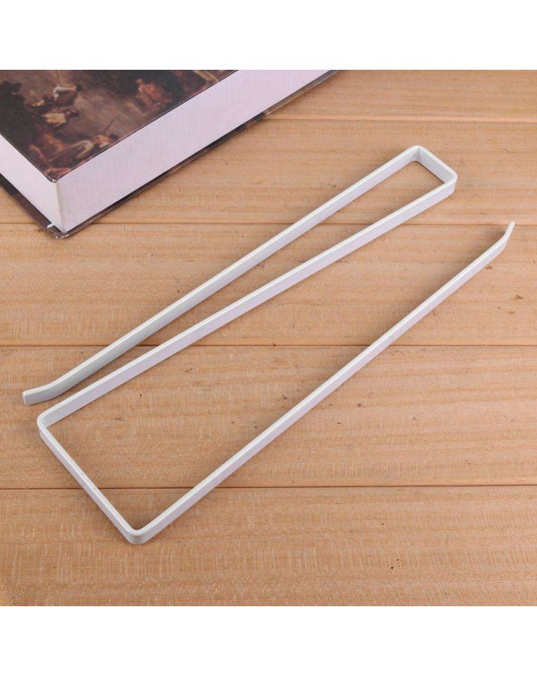 Kitchen Cabinet Door Rack Toilet Paper Towel Shelf Household Organizer