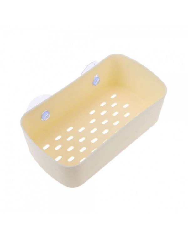 Suction Cup Bathroom Shelf Basket Rack O...