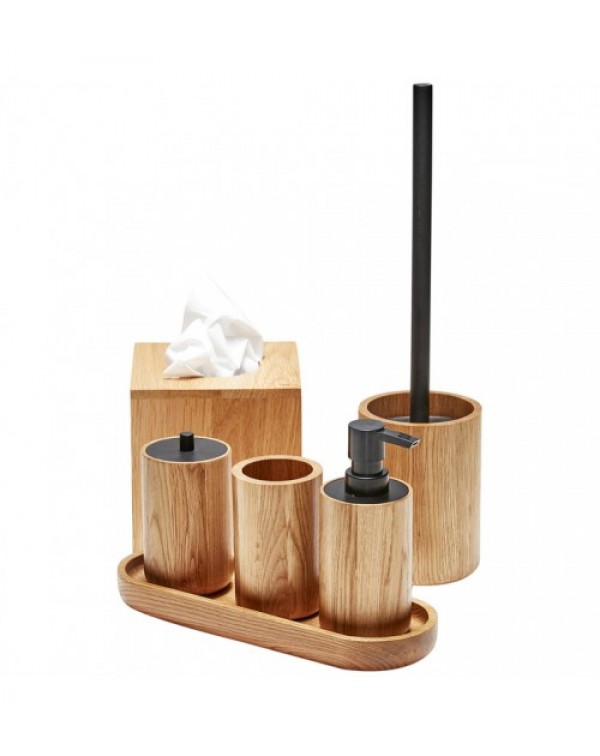 Portland Oak Wood Soap Dispenser