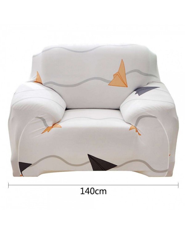 Airplane Print Tight Wrap Slipcover All-Inclusive Elastic Thin Sofa Cover