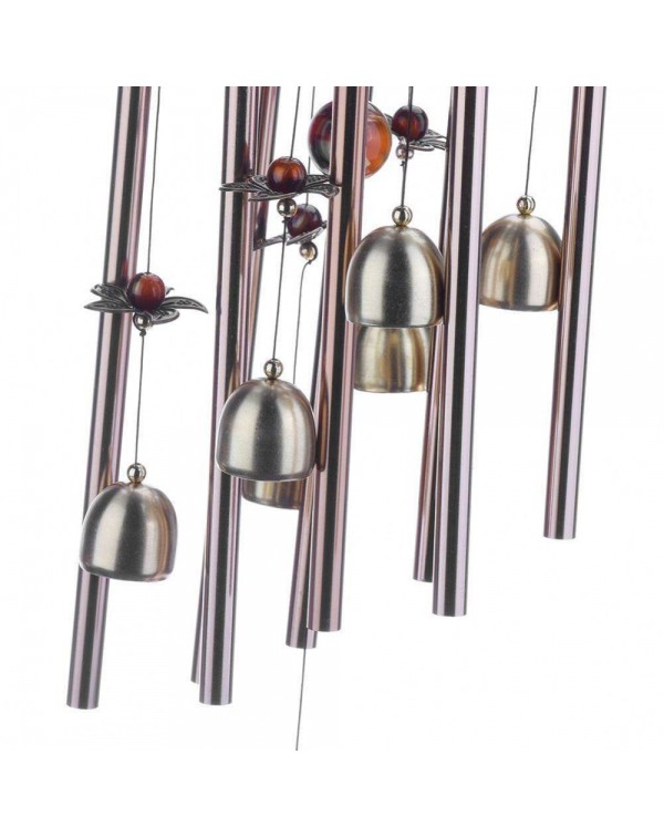 Copper Alloy Tube Bells Wind Chime Chapel Garden Wall Hang Ornament