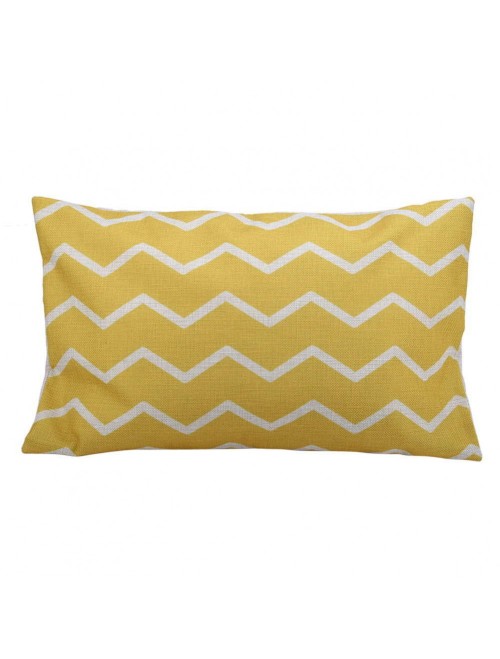 Creative pattern thick cotton pillowcase...