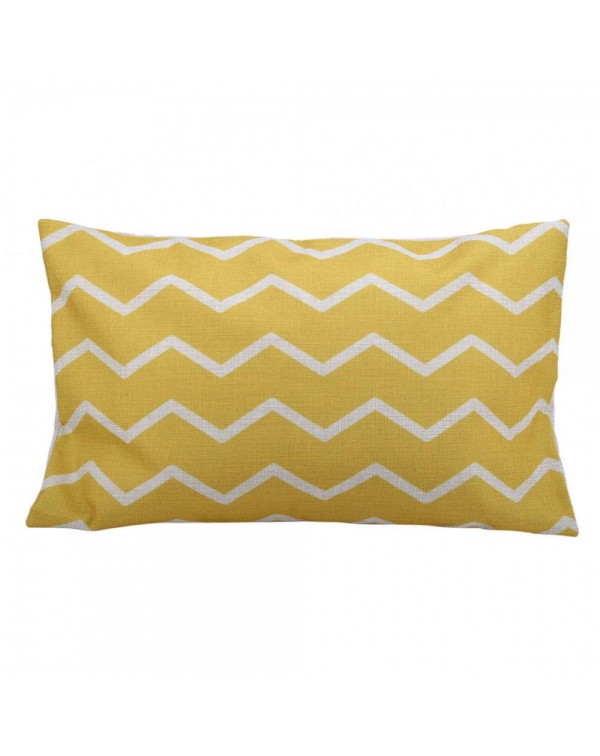 Creative pattern thick cotton pillowcase...