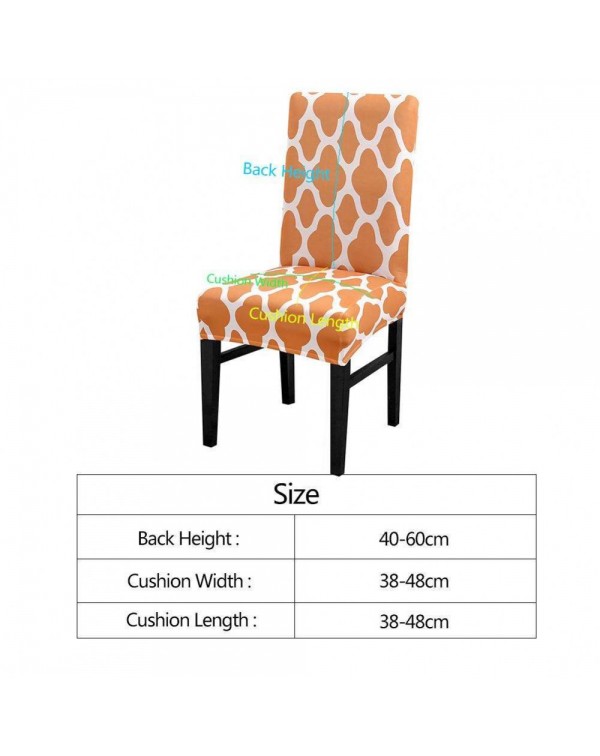 Digital Elastic Thin Stretch Seat Case Chair Cover Home Slipcover