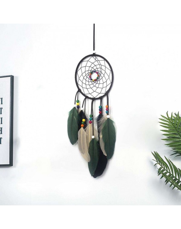 Feathers Beads Handmade Dreamcatcher Craft Dream Catcher Net Home Car Decor