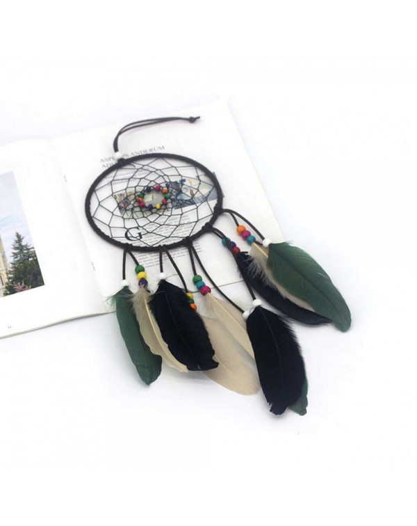 Feathers Beads Handmade Dreamcatcher Craft Dream Catcher Net Home Car Decor