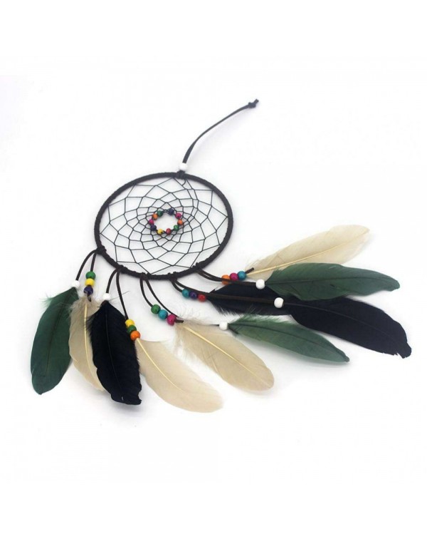 Feathers Beads Handmade Dreamcatcher Craft Dream Catcher Net Home Car Decor