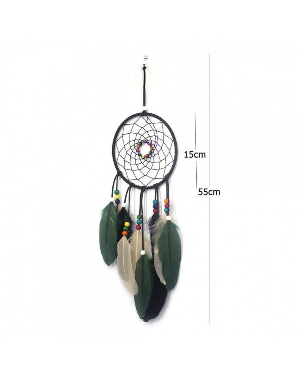 Feathers Beads Handmade Dreamcatcher Craft Dream Catcher Net Home Car Decor