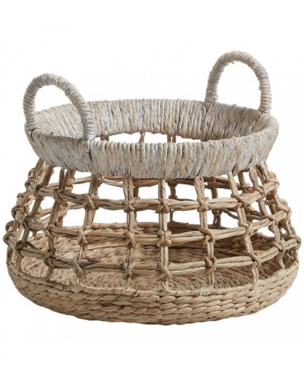 Charleigh Water Hyacinth Basket