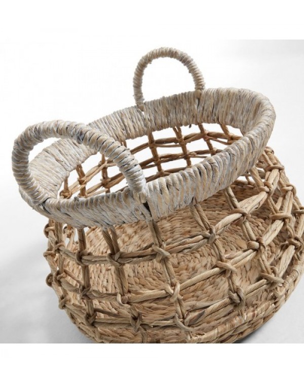 Charleigh Water Hyacinth Basket