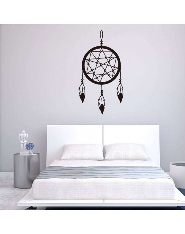 Dream Catcher Removable Wall Stickers Waterproof Living Bedroom Decor Decal