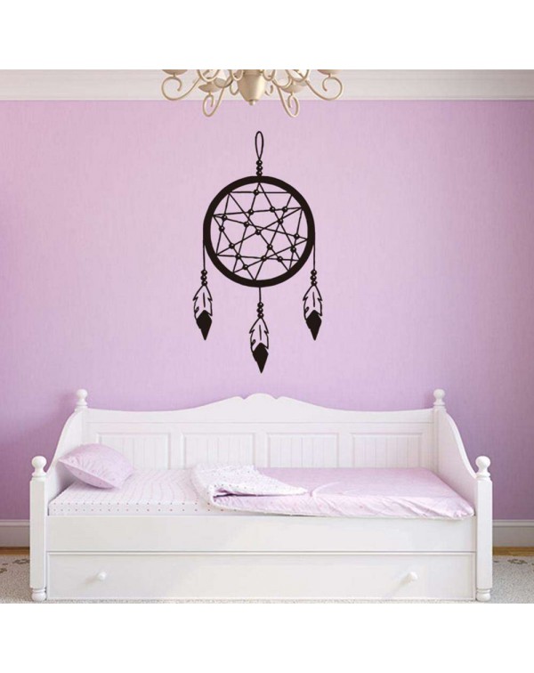 Dream Catcher Removable Wall Stickers Waterproof Living Bedroom Decor Decal