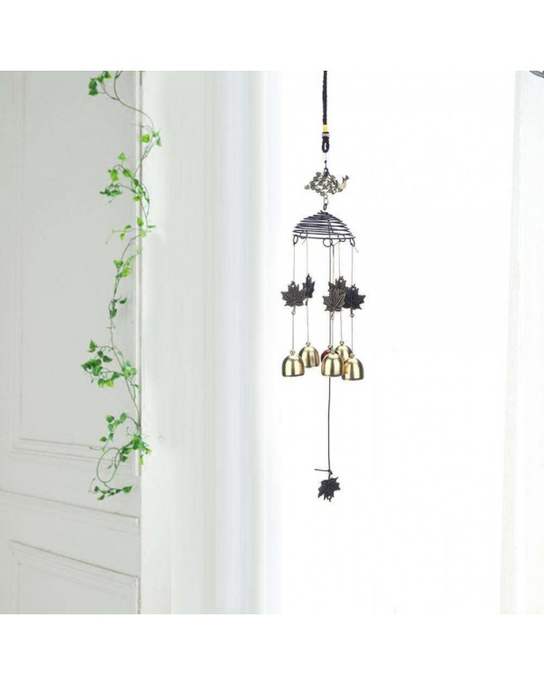 Metal Copper Alloy Bell Wind Chime Chapel Garden Door Hanging Decor