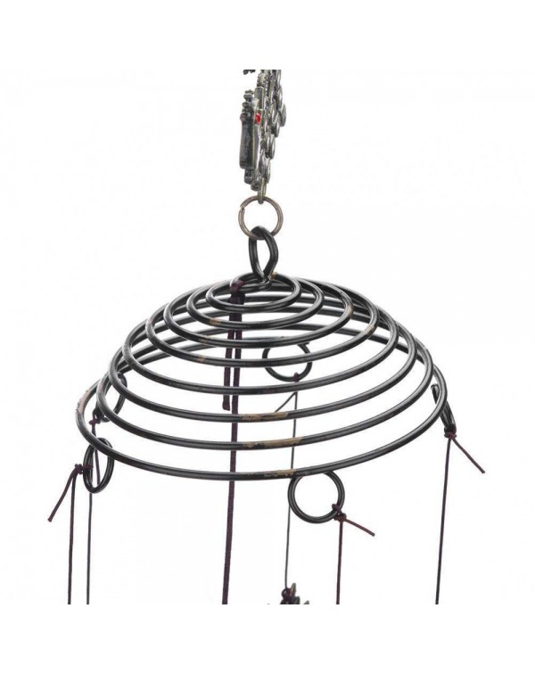 Metal Copper Alloy Bell Wind Chime Chapel Garden Door Hanging Decor