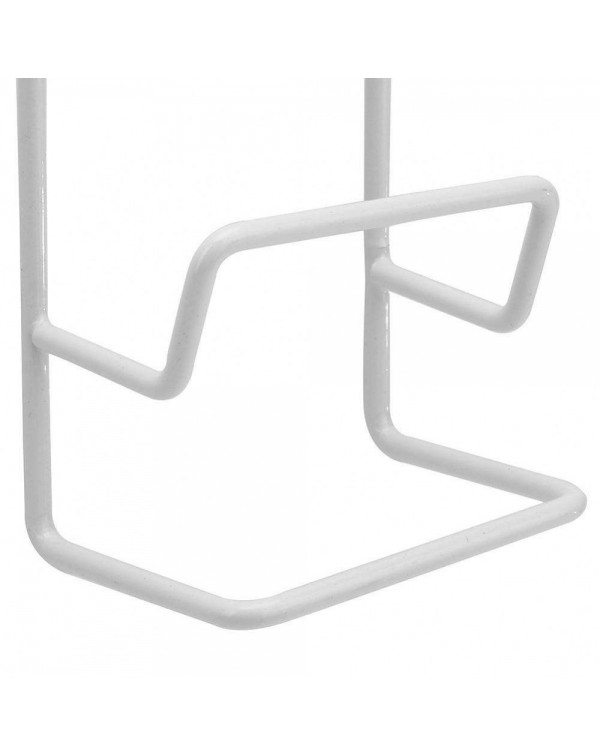 Simple Sponge Drain Rack Double-layer Sucker Kitchen Storage Holder(White)