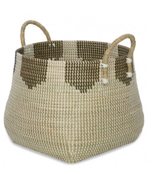 Monochrome Seagrass Basket