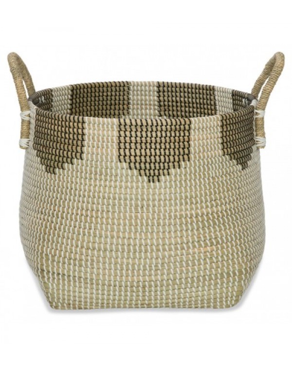 Monochrome Seagrass Basket