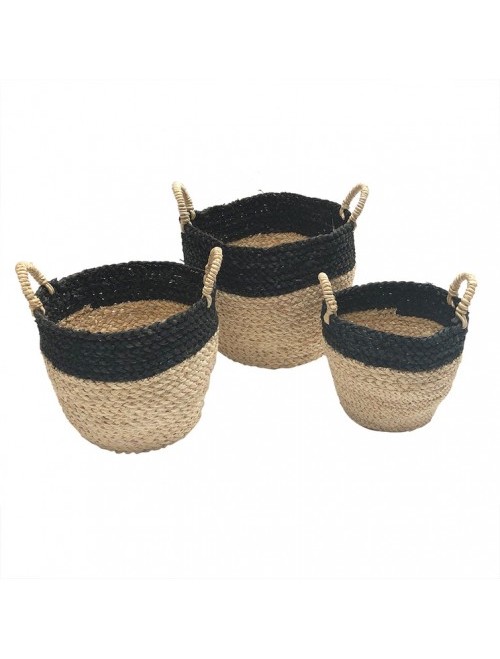 3 Piece Tapered Top Corn Basket Set