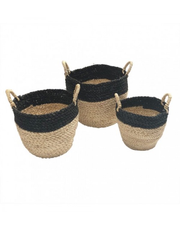 3 Piece Tapered Top Corn Basket Set