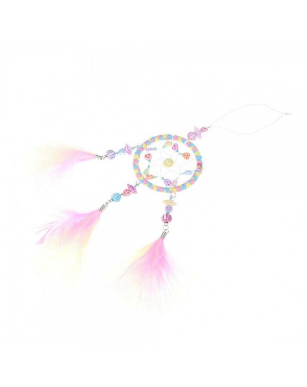 DIY Feathers Handicraft Dreamcatcher Handmade Dream Catcher Net Wall Decor