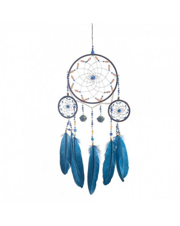 Wind Chimes Hanging Decorations Handmade Dreamcatcher Home Art Feather Gift