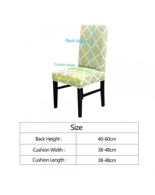 Modern Anti-dirty Slipcover Dining Room Chair Cover for Banquet Wedding