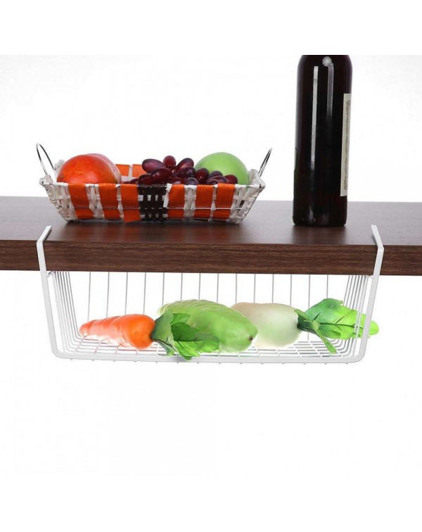 Storage Rack Chopping Block Rack Cutting Board Towel Hanging Holder(White)