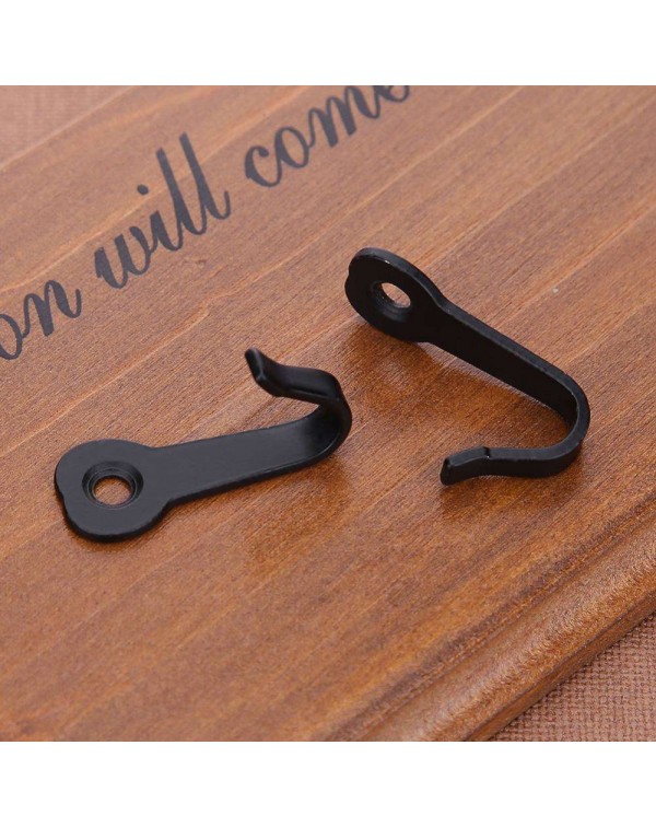 10pcs Wall Mounted Key Holder Rack Hanger Hooks Hat Coat Closet Organizer