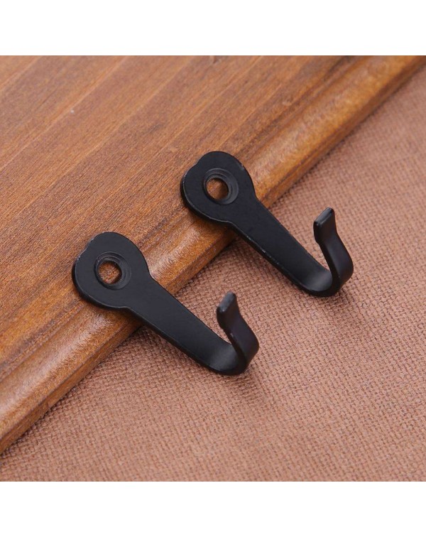 10pcs Wall Mounted Key Holder Rack Hanger Hooks Hat Coat Closet Organizer