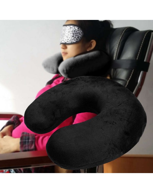 Memory Foam U Shaped Travel Pillow Neck Support Head Rest Cushion Gift