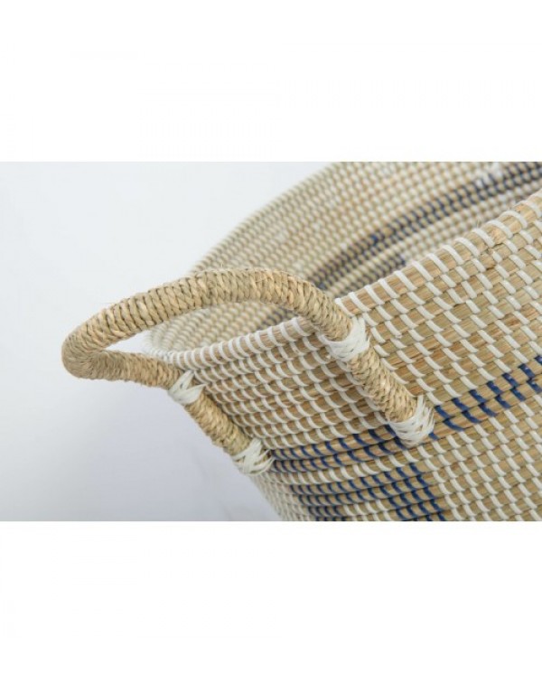 Seagrass Aztec Pattern Basket