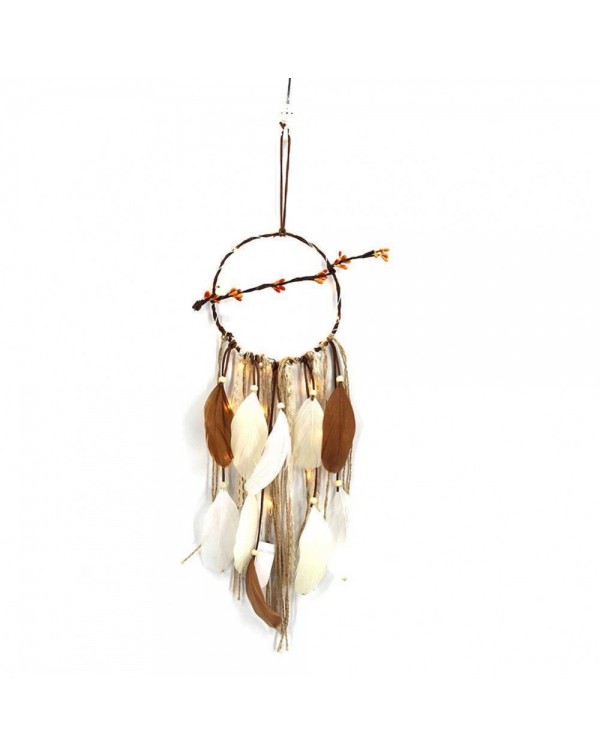 Branch Feathers Handmade Dreamcatcher Craft Dream Catcher Net Home Decor