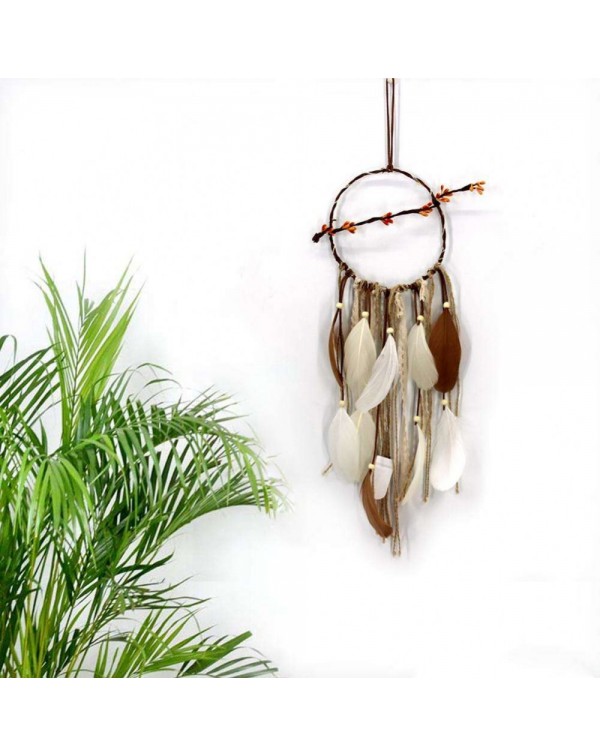 Branch Feathers Handmade Dreamcatcher Craft Dream Catcher Net Home Decor