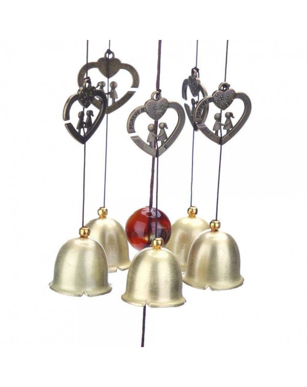 Metal Wind Chime Chapel Wind Bells Garden Windows Hang Decor (Fish)