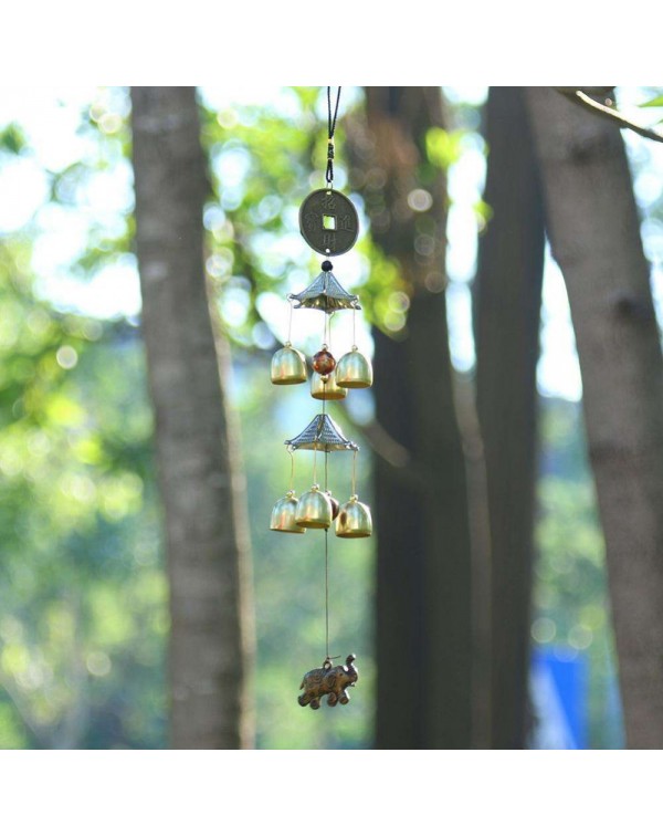 Creative Metal Wind Chime Wind Bells Garden Door Wall Hang Ornament