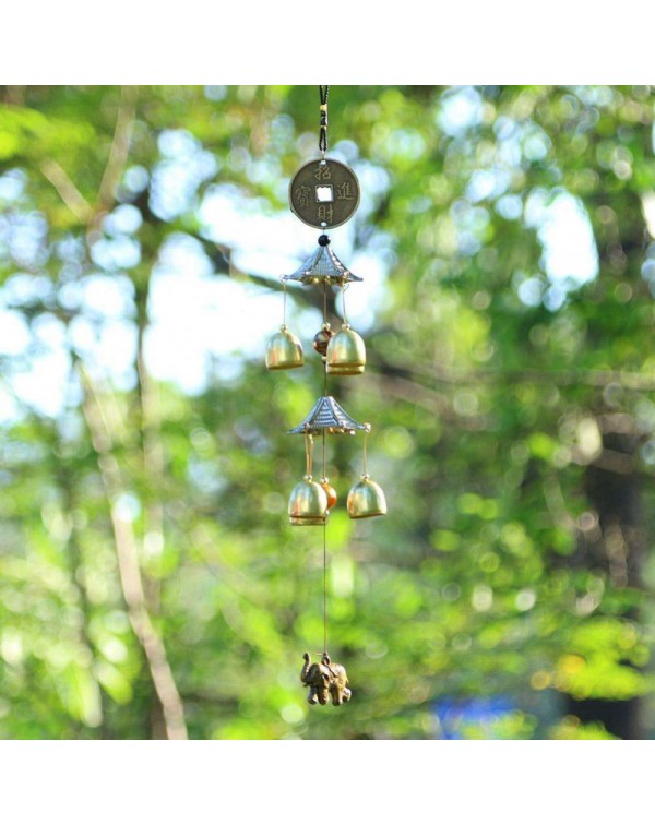 Creative Metal Wind Chime Wind Bells Garden Door Wall Hang Ornament