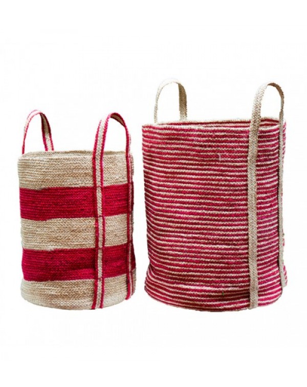 2 Piece Felicity Jute Basket Set