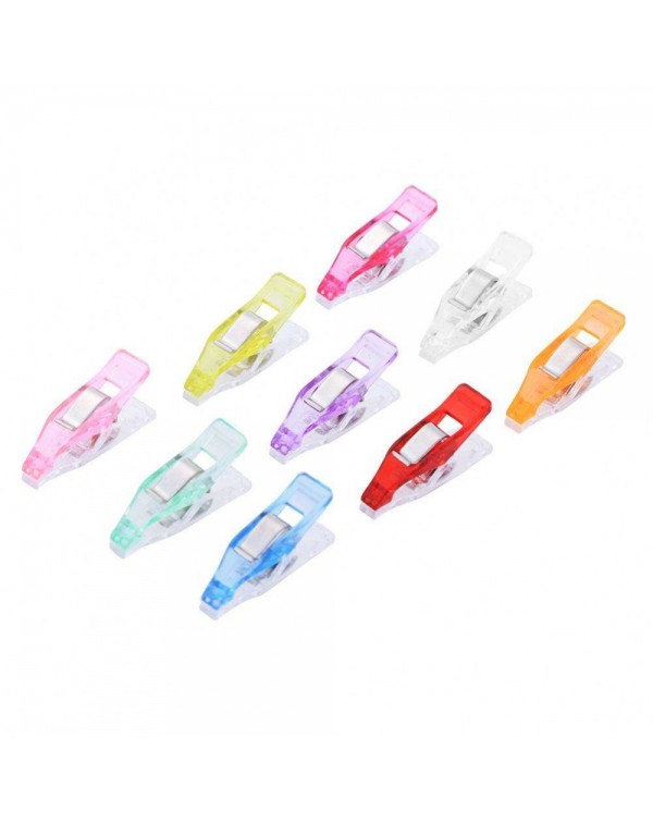 20pcs Multicolor Axe Plastic Clip Replace Pin for Student Office Sewing DIY