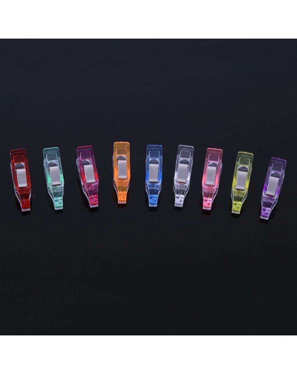 20pcs Multicolor Axe Plastic Clip Replace Pin for Student Office Sewing DIY