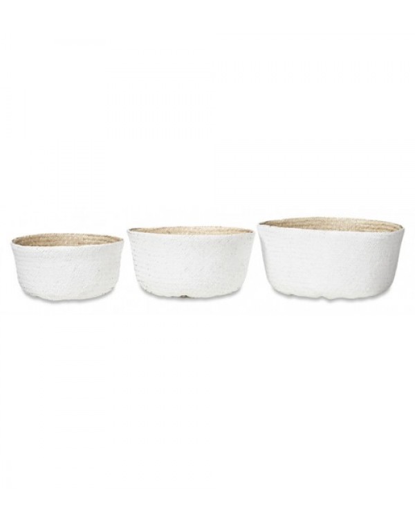 3 Piece Medina Foldable Seagrass Basket Set