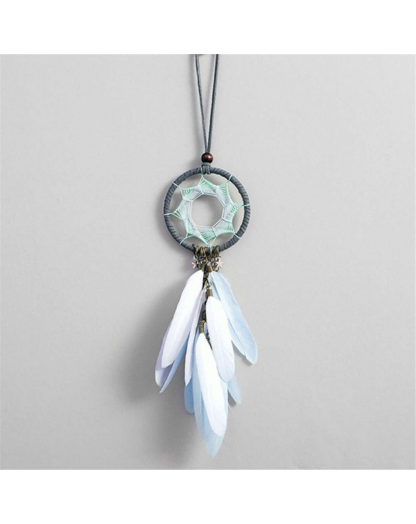 Feather Dream Catcher Car Pendant Orname...