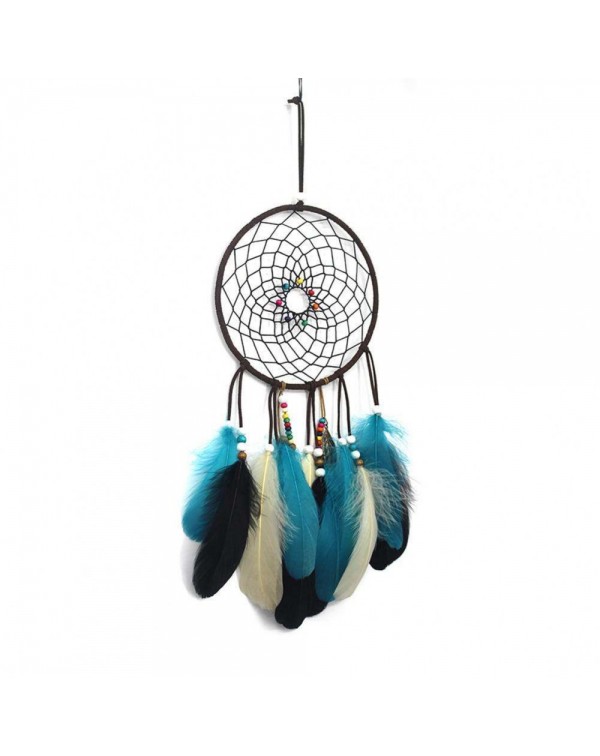 Feathers Beads Dream Catcher Net Handmade Dreamcatcher Home Decor (No LED)