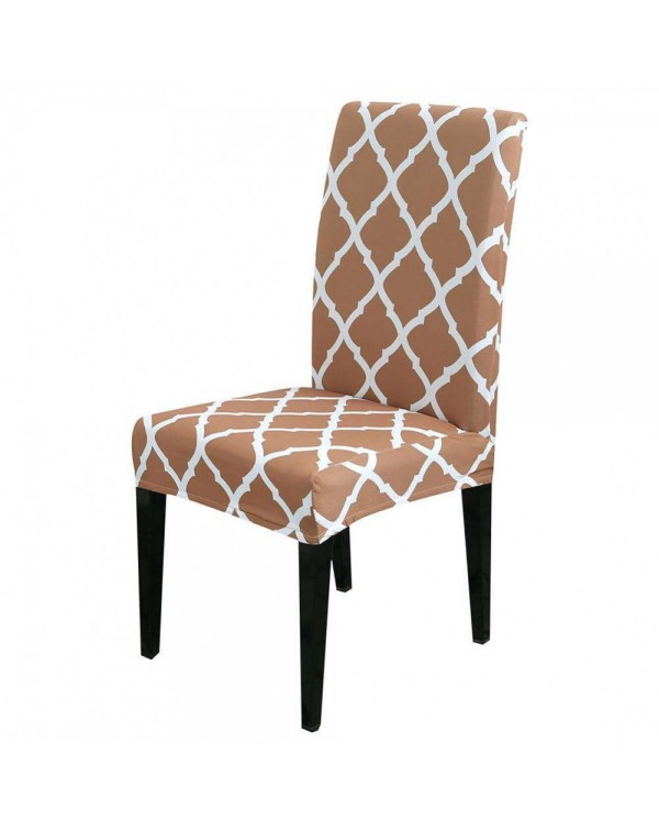 Fashion Stretch Restaurant Chair Cover Anti-dirty Seat Covers