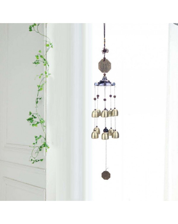 Wind Chime Chapel Bells Garden Door Windows Wall Hanging Home Decor